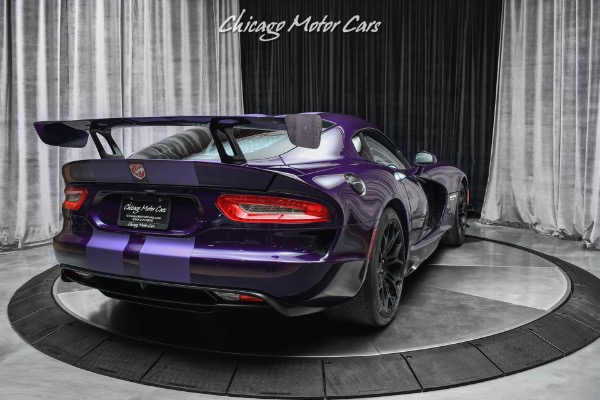 Used-2016-Dodge-Viper-GTC-TA-20-Package-I-SUPER-RARE-Stryker-Purple-Perfect