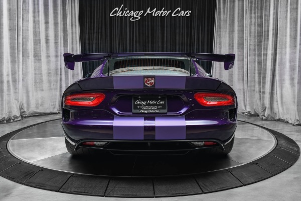Used 2016 Dodge Viper GTC T/A 2.0 Package I SUPER RARE Stryker Purple! Perfect! for sale Sold at Chicago Motor Cars in West Chicago IL 60185 4