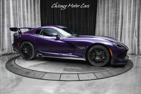 Used 2016 Dodge Viper GTC T/A 2.0 Package I SUPER RARE Stryker Purple! Perfect! for sale Sold at Chicago Motor Cars in West Chicago IL 60185 6