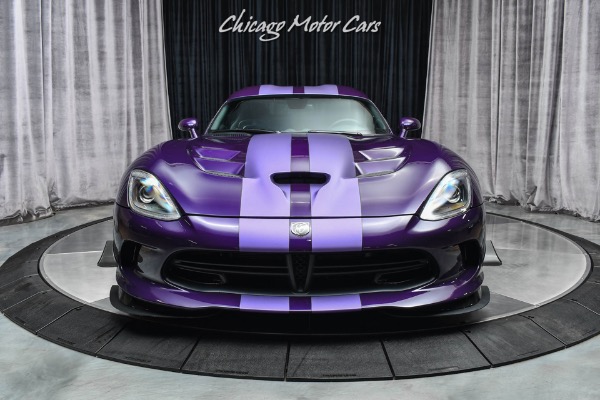 Used-2016-Dodge-Viper-GTC-TA-20-Package-I-SUPER-RARE-Stryker-Purple-Perfect