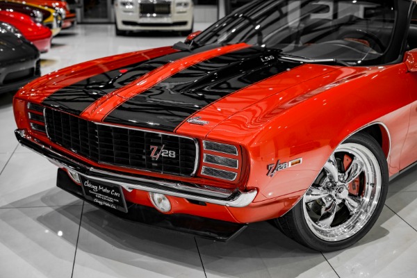 Used 2001 Chevrolet Camaro Z28 CONVERTIBLE 1969 Resto-Mod 1 OF 1! MODERN RELIABILITY AND PERFORMANCE! 69 LOOK ON A 2001 BODY! for sale Sold at Chicago Motor Cars in West Chicago IL 60185 5