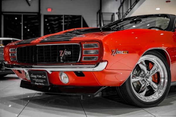 Used 2001 Chevrolet Camaro Z28 CONVERTIBLE 1969 Resto-Mod 1 OF 1! MODERN RELIABILITY AND PERFORMANCE! 69 LOOK ON A 2001 BODY! for sale Sold at Chicago Motor Cars in West Chicago IL 60185 6