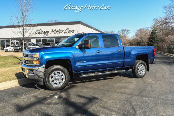 Used 2015 Chevrolet Silverado 3500HD LT SRW 2WD Crew Cab Duramax 6.6L Diesel Turbo V8! LT CONVENIENCE PACKAGE! for sale Sold at Chicago Motor Cars in West Chicago IL 60185 1