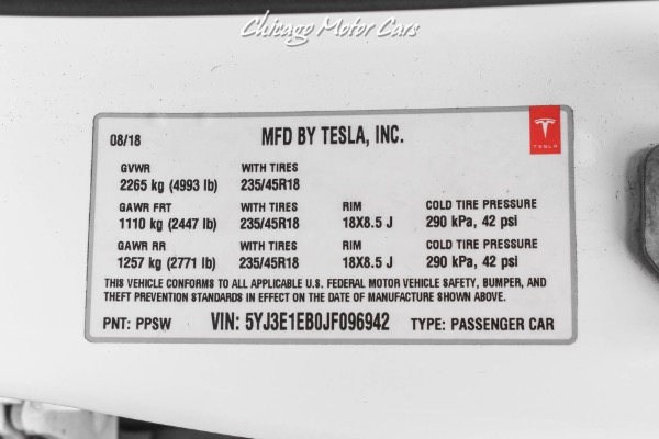 Used-2018-Tesla-Model-3-Long-Range-65KMSRPUpgrades-Acceleration-Boost-Upgrade