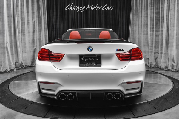 Used 2015 BMW M4 Convertible STAGE 3 DINAN TUNE! LOADED WITH CARBON! $40K+ IN UPGRADES! for sale Sold at Chicago Motor Cars in West Chicago IL 60185 4