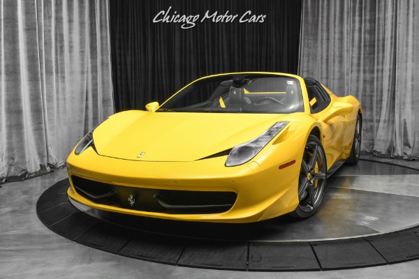 Used 2013 Ferrari 458 Spider Carbon Fiber Everywhere! HiFi Sound! Carbon Fiber Driver Zone! for sale Sold at Chicago Motor Cars in West Chicago IL 60185 2