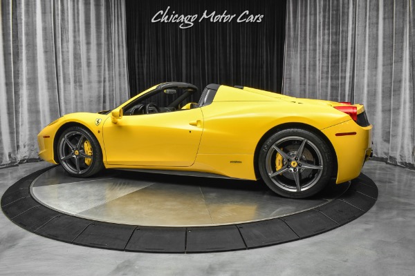 Used 2013 Ferrari 458 Spider Carbon Fiber Everywhere! HiFi Sound! Carbon Fiber Driver Zone! for sale Sold at Chicago Motor Cars in West Chicago IL 60185 3