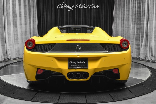 Used 2013 Ferrari 458 Spider Carbon Fiber Everywhere! HiFi Sound! Carbon Fiber Driver Zone! for sale Sold at Chicago Motor Cars in West Chicago IL 60185 4