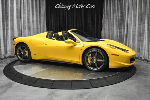 Used 2013 Ferrari 458 Spider Carbon Fiber Everywhere! HiFi Sound! Carbon Fiber Driver Zone! for sale Sold at Chicago Motor Cars in West Chicago IL 60185 6