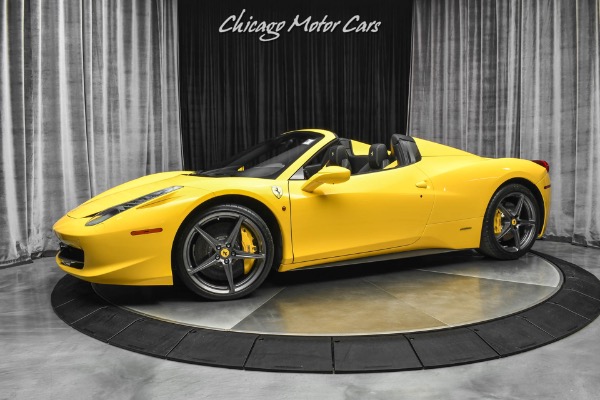 Used 2013 Ferrari 458 Spider Carbon Fiber Everywhere! HiFi Sound! Carbon Fiber Driver Zone! for sale Sold at Chicago Motor Cars in West Chicago IL 60185 1