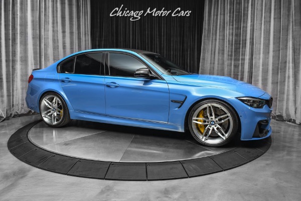 Used 2018 BMW M3 Sedan EXECUTIVE PKG! M DUAL-CLUTCH TRANS! CARBON FIBER! for sale Sold at Chicago Motor Cars in West Chicago IL 60185 6