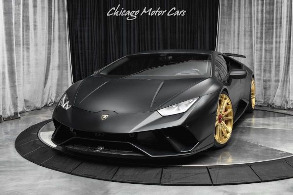 Used 2018 Lamborghini Huracan LP640-4 Performante Coupe Twin Turbo Motec 1000+ WHP for sale Sold at Chicago Motor Cars in West Chicago IL 60185 2