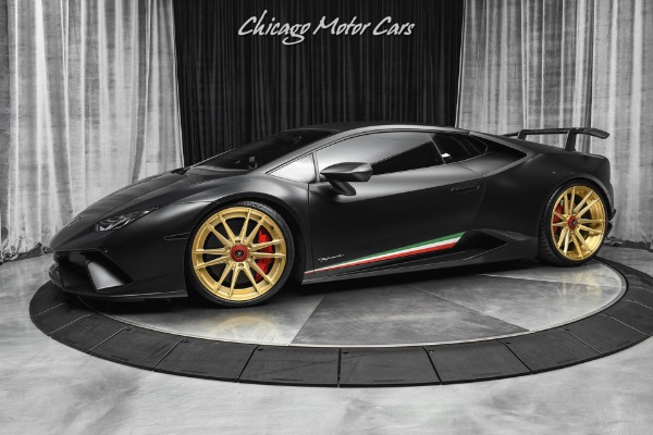 Used 2018 Lamborghini Huracan LP640-4 Performante Coupe Twin Turbo Motec 1000+ WHP for sale Sold at Chicago Motor Cars in West Chicago IL 60185 1