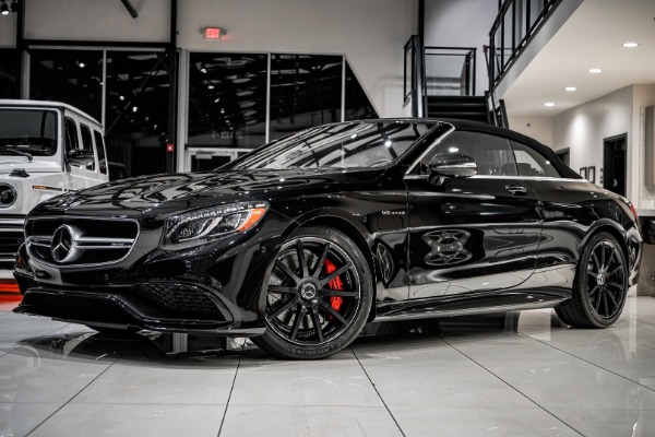 Used 2017 Mercedes-Benz S63 AMG Convertible 4MATIC! AMG CARBON FIBER PKG! DRIVERS ASSISTANCE PKG! LOADED! for sale Sold at Chicago Motor Cars in West Chicago IL 60185 2