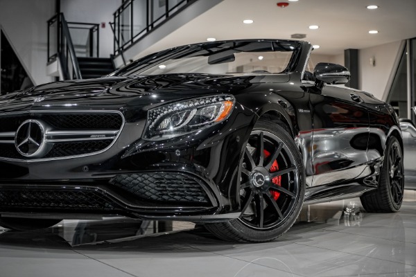 Used 2017 Mercedes-Benz S63 AMG Convertible 4MATIC! AMG CARBON FIBER PKG! DRIVERS ASSISTANCE PKG! LOADED! for sale Sold at Chicago Motor Cars in West Chicago IL 60185 4