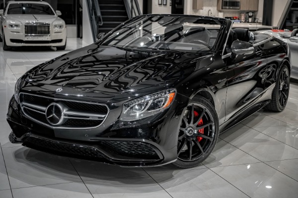 Used 2017 Mercedes-Benz S63 AMG Convertible 4MATIC! AMG CARBON FIBER PKG! DRIVERS ASSISTANCE PKG! LOADED! for sale Sold at Chicago Motor Cars in West Chicago IL 60185 5