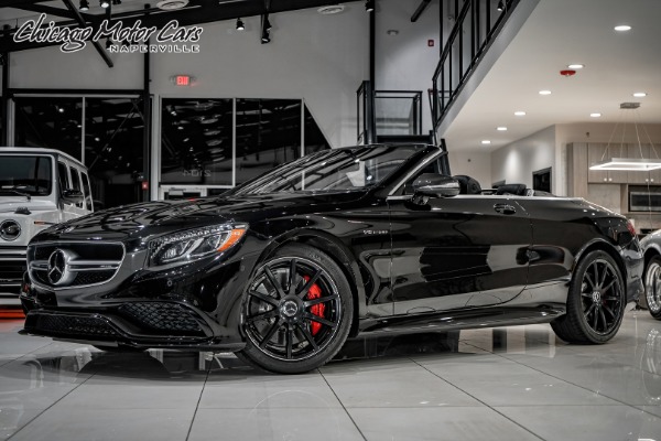 Used 2017 Mercedes-Benz S63 AMG Convertible 4MATIC! AMG CARBON FIBER PKG! DRIVERS ASSISTANCE PKG! LOADED! for sale Sold at Chicago Motor Cars in West Chicago IL 60185 1