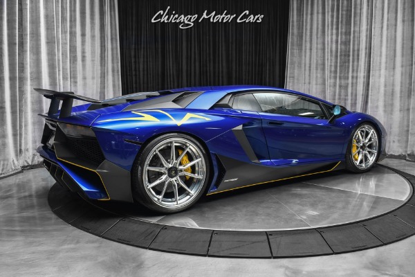 Used 2017 Lamborghini Aventador SV LP750-4 Coupe 5 Year Factory Warranty! Vossen Wheels! Novitec Upgrades! for sale Sold at Chicago Motor Cars in West Chicago IL 60185 5