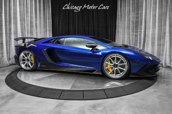 Used 2017 Lamborghini Aventador SV LP750-4 Coupe 5 Year Factory Warranty! Vossen Wheels! Novitec Upgrades! for sale Sold at Chicago Motor Cars in West Chicago IL 60185 6