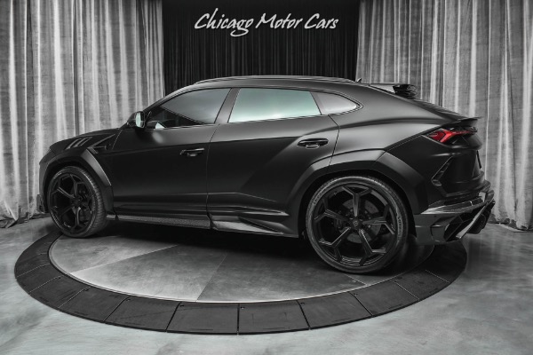 Used 2020 Lamborghini Urus SUV MANSORY Wide Body Carbonado Stealth SAVAGE Edition! Full Carbon Fiber! for sale Sold at Chicago Motor Cars in West Chicago IL 60185 3