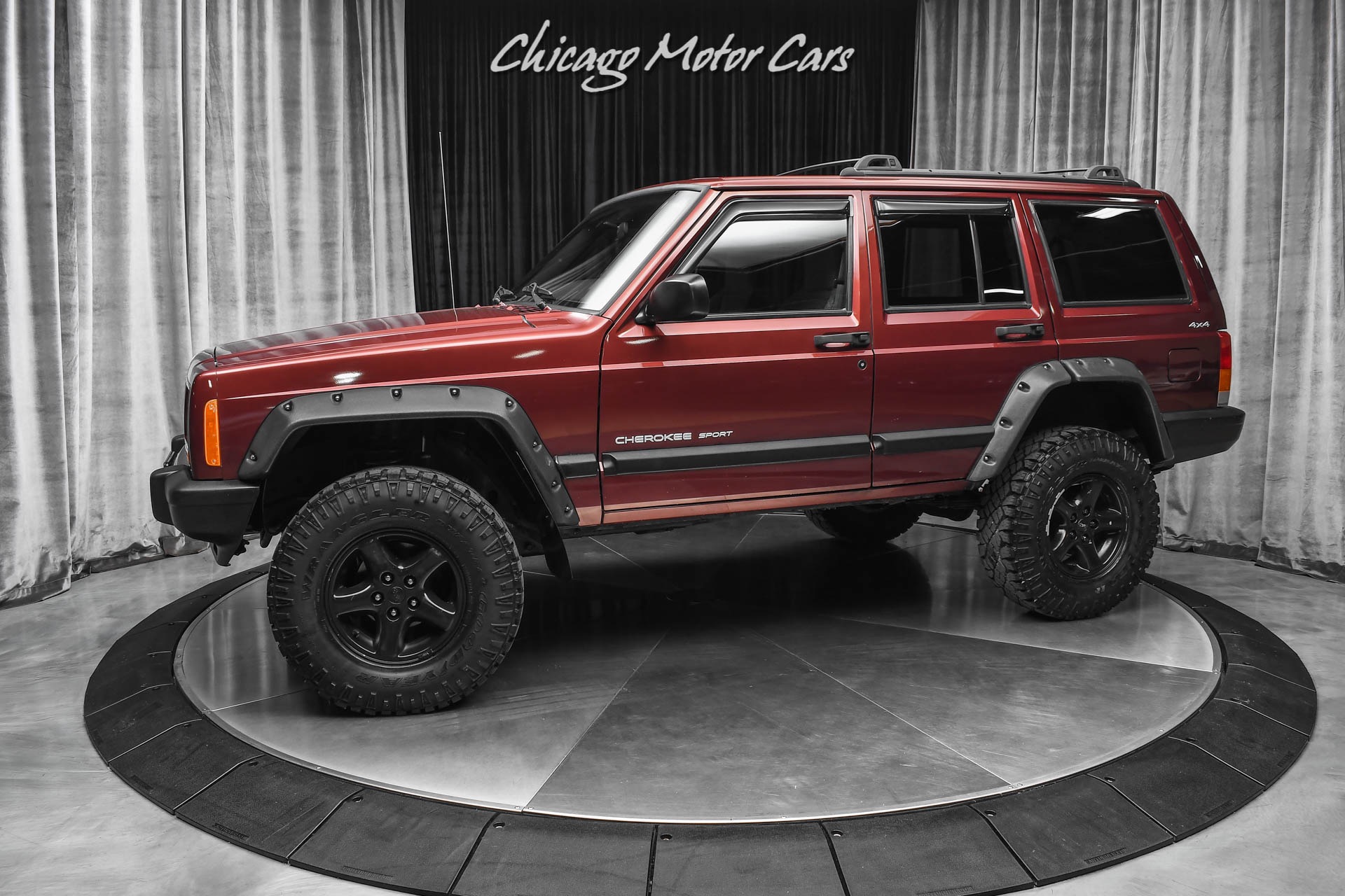 Used 2001 Jeep Cherokee SPORT 4X4 LIFTED RECENT SERVICE CLEAN for sale Sold at Chicago Motor Cars in West Chicago IL 60185 1