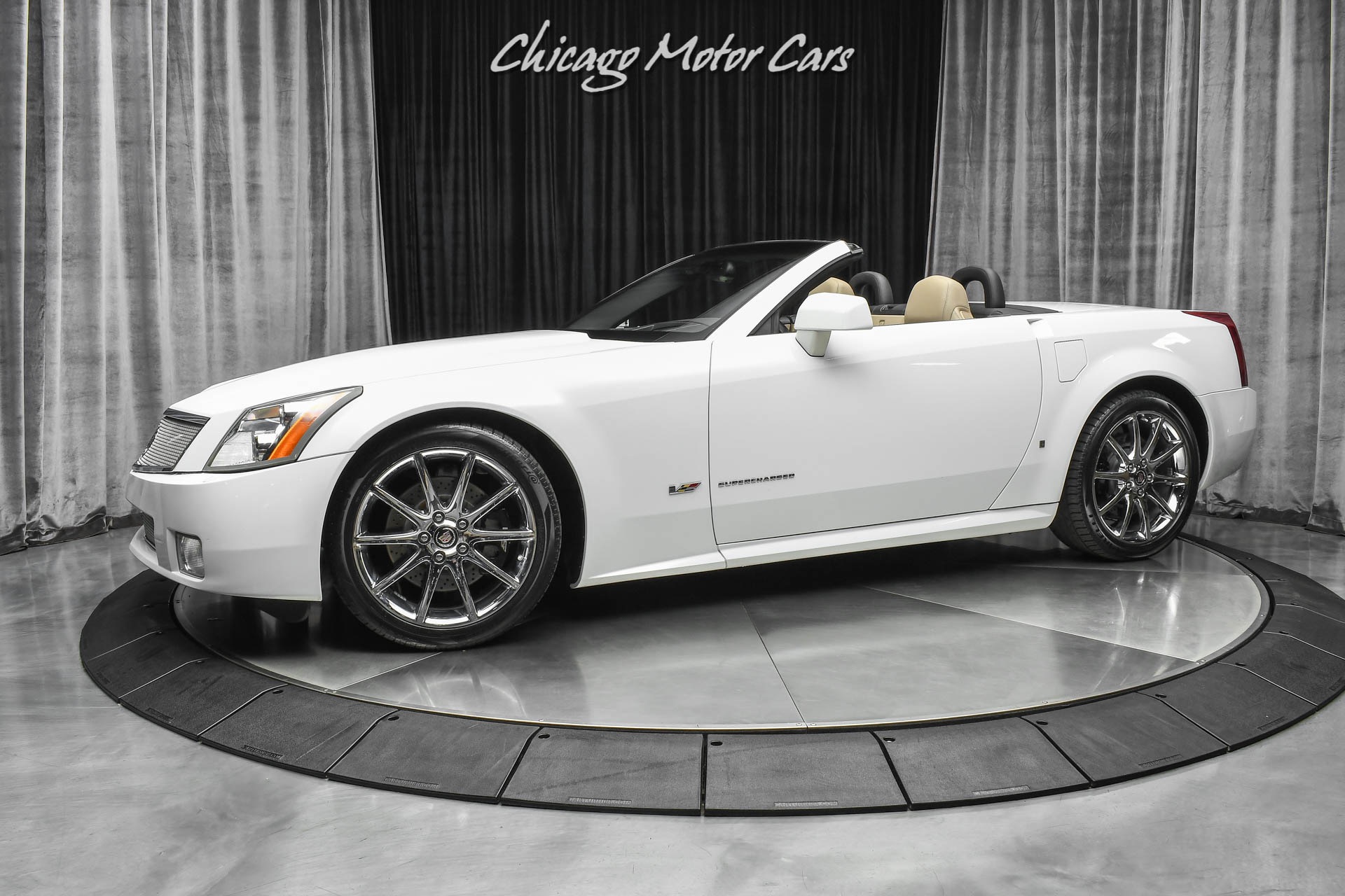 Used 2008 Cadillac XLR-V $102k+MSRP! 1 of 61 XLR-V Alpine White Editions! RARE! for sale Sold at Chicago Motor Cars in West Chicago IL 60185 1