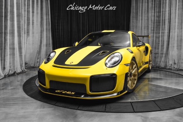 Used 2018 Porsche 911 GT2 RS Weissach Coupe IPE Exhaust! CXX Interior! Magnesium Wheels! for sale Sold at Chicago Motor Cars in West Chicago IL 60185 2