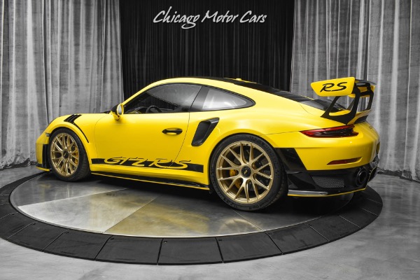 Used 2018 Porsche 911 GT2 RS Weissach Coupe IPE Exhaust! CXX Interior! Magnesium Wheels! for sale Sold at Chicago Motor Cars in West Chicago IL 60185 3