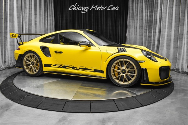Used 2018 Porsche 911 GT2 RS Weissach Coupe IPE Exhaust! CXX Interior! Magnesium Wheels! for sale Sold at Chicago Motor Cars in West Chicago IL 60185 6