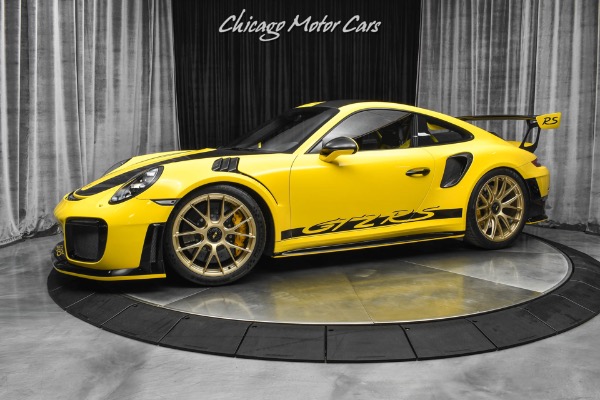 Used 2018 Porsche 911 GT2 RS Weissach Coupe IPE Exhaust! CXX Interior! Magnesium Wheels! for sale Sold at Chicago Motor Cars in West Chicago IL 60185 1