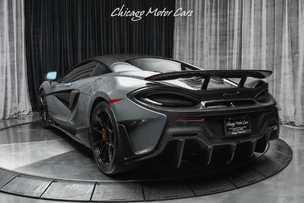 Used-2019-McLaren-600LT-Coupe-RARE-Chicane-Grey-TONS-of-Carbon-Fiber-LOW-Miles-Serviced-LOADED