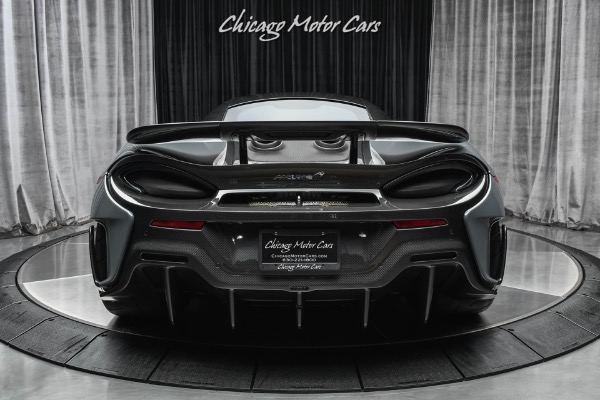 Used-2019-McLaren-600LT-Coupe-RARE-Chicane-Grey-TONS-of-Carbon-Fiber-LOW-Miles-Serviced-LOADED