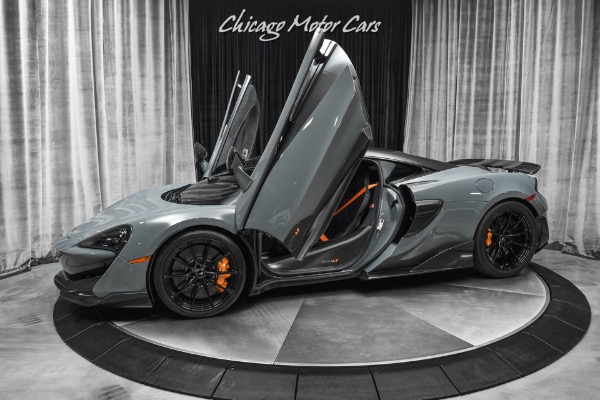 Used 2019 McLaren 600LT Coupe RARE Chicane Grey! TONS of Carbon Fiber! LOW Miles! Serviced! LOADED for sale Sold at Chicago Motor Cars in West Chicago IL 60185 1