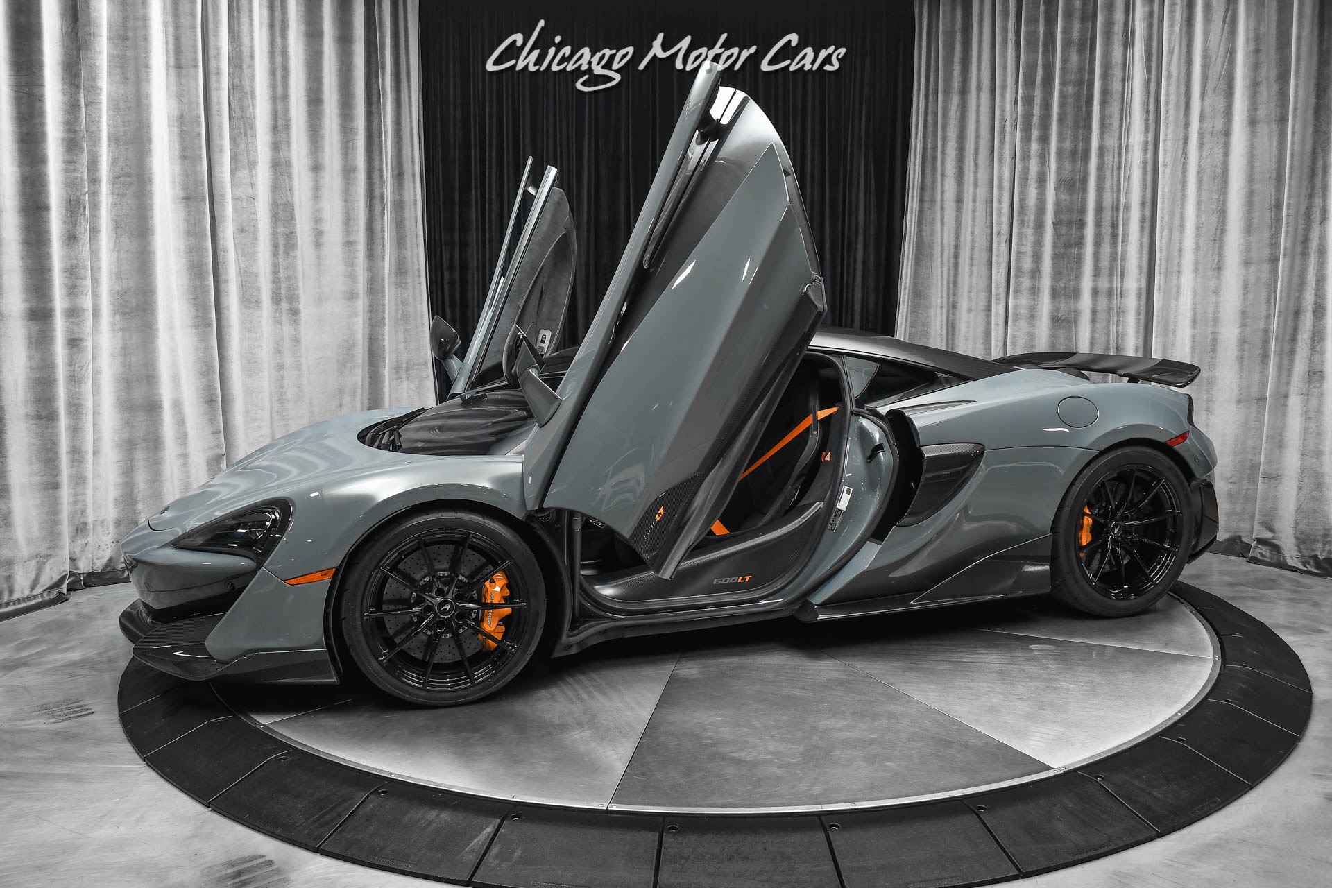Used 2019 McLaren 600LT Coupe RARE Chicane Grey! TONS of Carbon Fiber! LOW Miles! Serviced! LOADED for sale Sold at Chicago Motor Cars in West Chicago IL 60185 1