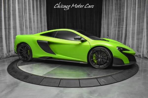 Used 2016 McLaren 675LT Coupe Carbon Fiber Exterior Upgrade Pack! Rare Napier Green! for sale Sold at Chicago Motor Cars in West Chicago IL 60185 6