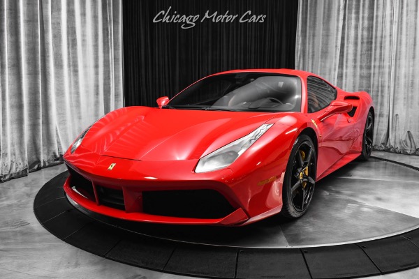 Used 2017 Ferrari 488 GTB Daytona Style Seats! Yellow Calipers! Just serviced! PPF! Loaded for sale Sold at Chicago Motor Cars in West Chicago IL 60185 2