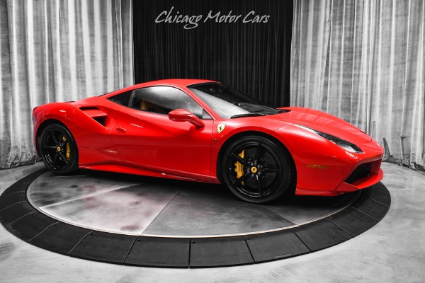 Used 2017 Ferrari 488 GTB Daytona Style Seats! Yellow Calipers! Just serviced! PPF! Loaded for sale Sold at Chicago Motor Cars in West Chicago IL 60185 6