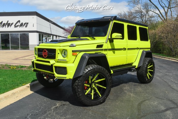 Used 2017 Mercedes-Benz G550 4x4 Squared SUV 4x4 Squared BRABUS Over $100k+ In Upgrades! Stunning! for sale Sold at Chicago Motor Cars in West Chicago IL 60185 2