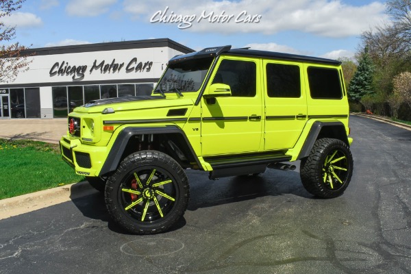 Used 2017 Mercedes-Benz G550 4x4 Squared SUV 4x4 Squared BRABUS Over $100k+ In Upgrades! Stunning! for sale Sold at Chicago Motor Cars in West Chicago IL 60185 1