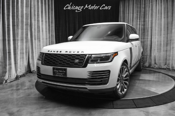 Used 2020 Land Rover Range Rover Autobiography LWB Rear Entertainment! Diamond Turned Wheels! Loaded! for sale Sold at Chicago Motor Cars in West Chicago IL 60185 2