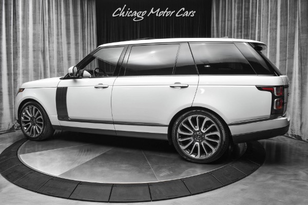 Used 2020 Land Rover Range Rover Autobiography LWB Rear Entertainment! Diamond Turned Wheels! Loaded! for sale Sold at Chicago Motor Cars in West Chicago IL 60185 3