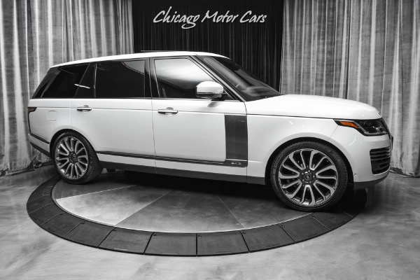 Used 2020 Land Rover Range Rover Autobiography LWB Rear Entertainment! Diamond Turned Wheels! Loaded! for sale Sold at Chicago Motor Cars in West Chicago IL 60185 6