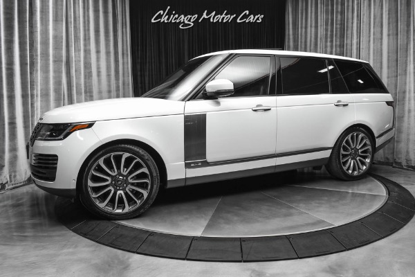 Used 2020 Land Rover Range Rover Autobiography LWB Rear Entertainment! Diamond Turned Wheels! Loaded! for sale Sold at Chicago Motor Cars in West Chicago IL 60185 1