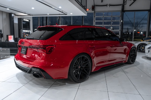 Used 2021 Audi RS 6 4.0T Quattro Avant Executive Package! Vossen Wheels! PPF/Ceramic Coated! for sale Sold at Chicago Motor Cars in West Chicago IL 60185 5