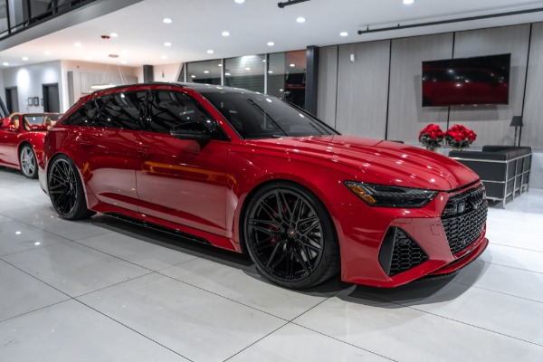 Used 2021 Audi RS 6 4.0T Quattro Avant Executive Package! Vossen Wheels! PPF/Ceramic Coated! for sale Sold at Chicago Motor Cars in West Chicago IL 60185 6