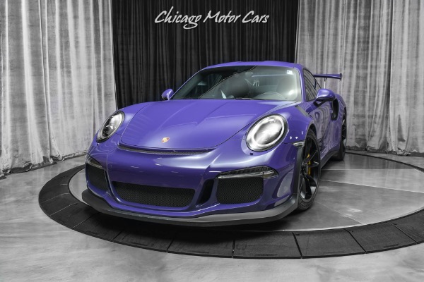 Used 2016 Porsche 911 GT3 RS Only 3200 Miles! CCBs Carbon Fiber LOADED Perfect Spec Ultra Violet for sale Sold at Chicago Motor Cars in West Chicago IL 60185 2