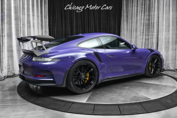 Used 2016 Porsche 911 GT3 RS Only 3200 Miles! CCBs Carbon Fiber LOADED Perfect Spec Ultra Violet for sale Sold at Chicago Motor Cars in West Chicago IL 60185 5