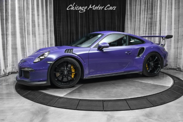 Used 2016 Porsche 911 GT3 RS Only 3200 Miles! CCBs Carbon Fiber LOADED Perfect Spec Ultra Violet for sale Sold at Chicago Motor Cars in West Chicago IL 60185 1