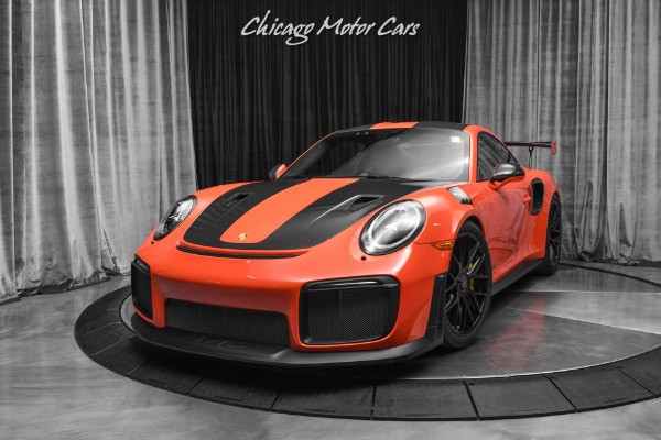 Used 2018 Porsche 911 GT2 RS Weissach Package Only 1500 Miles LOADED Stunning! Serviced! for sale Sold at Chicago Motor Cars in West Chicago IL 60185 2