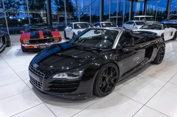 Used-2011-Audi-R8-V10-52L-SPYDER-Quattro-JUST-SERVICED-NEW-SUSPENSION-AND-TIRES-CUSTOM-EXHAUST